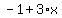 -1%2B3%2Ax