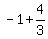 -1%2B4%2F3