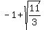 -1%2Bsqrt%2811%2F3%29