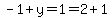 -1%2By=1=2%2B1