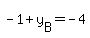 -1%2By%5BB%5D=-4