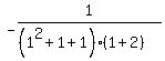 -1%2F%28%281%5E2%2B1%2B1%29%281%2B2%29%29