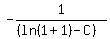 -1%2F%28%28ln%281%2B1%29-C%29%29