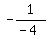 \"-1%2F%28-4%29\"