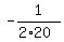 -1%2F%282%2A20%29