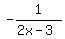 -1%2F%282x-3%29