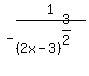-1%2F%282x-3%29%5E%283%2F2%29