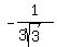 -1%2F%283sqrt%283%29%29
