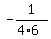 -1%2F%284%2A6%29