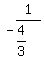 -1%2F%284%2F3%29