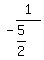 -1%2F%285%2F2%29