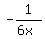 -1%2F%286x%29