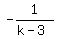 -1%2F%28k-3%29