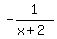-1%2F%28x%2B2%29