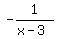 -1%2F%28x-3%29