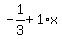-1%2F3%2B1%2Ax