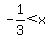 -1%2F3%3Cx