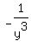 -1%2Fy%5E3