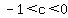 -1%3Cc%3C0