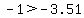 -1%3E-3.51