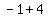 -1+%2B+4%29