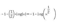 -1+-+%281%2F2%29log%28%28x%29%29+=+-1+-+log%28%28x%5E%281%2F2%29%29%29