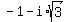 -1+-+i%2Asqrt%283%29