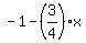 -1-%283%2F4%29%2Ax