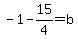 -1-15%2F4=b