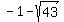-1-sqrt%2843%29
