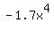 -1.7x%5E4