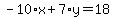 -10%2Ax%2B7%2Ay=18