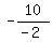 -10%2F%28-2%29