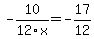-10%2F12x=-17%2F12