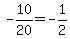 -10%2F20=-1%2F2
