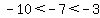 -10%3C-7%3C-3