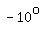 -10%5Eo