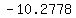 -10.2778