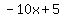 -10x%2B5