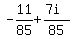 -11%2F85%2B%287i%29%2F85