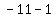 -11+-+1
