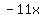 -11x+