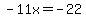 -11x++=+-22