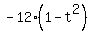 -12%281-t%5E2%29