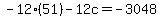-12%2851%29-12c=-3048