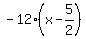 -12%28x-5%2F2%29
