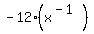 -12%2A%28x%5E%28-1%29%29