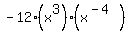-12%2A%28x%5E3%29%2A%28x%5E%28-4%29%29
