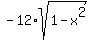 -12%2Asqrt%281-x%5E2%29