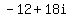 -12+%2B+18i